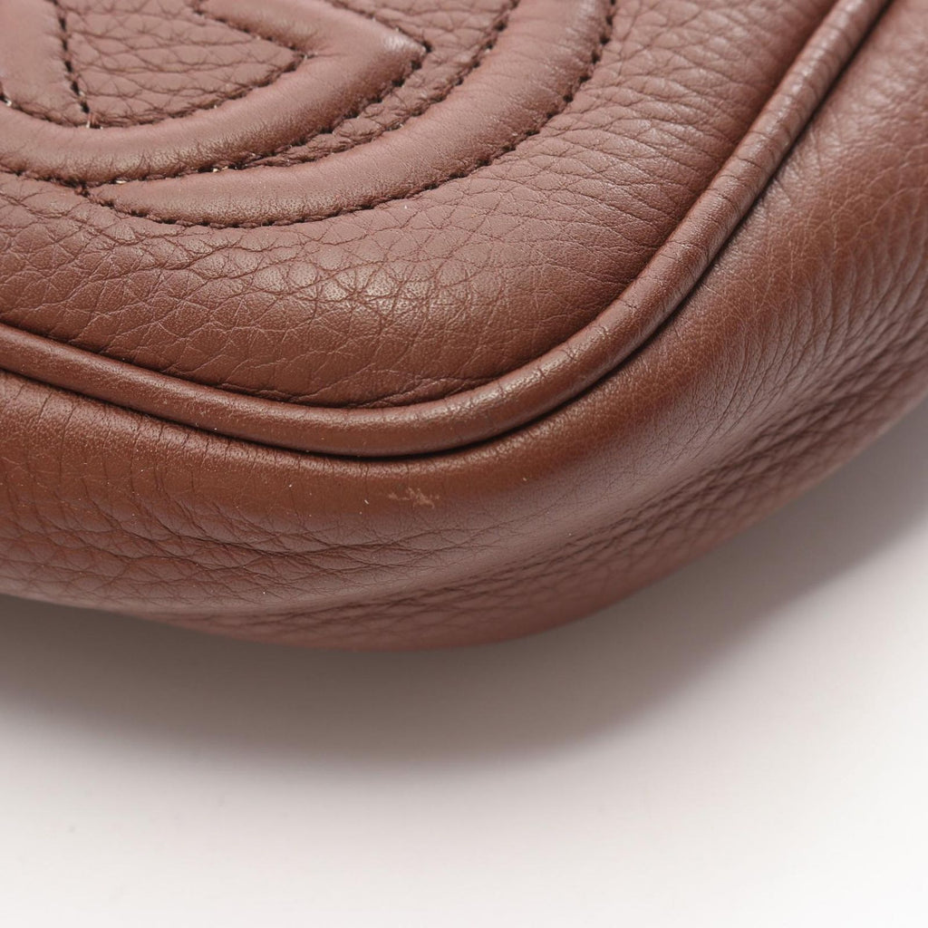 Gucci Briefcase Interlocking 2-Way Brown Leather — view 6