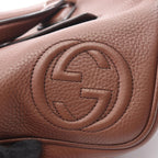 Gucci Briefcase Interlocking 2-Way Brown Leather — view 8