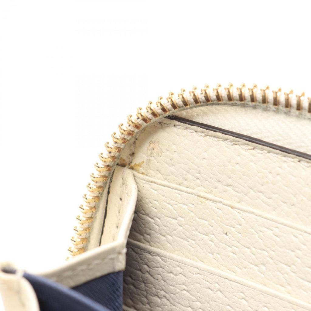 Gucci Round Wallet Ophidia GG Supreme Sherry Line Off White Beige Leather — view 5
