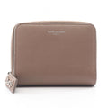 Saint Laurent Paris Bifold Wallet Rive Gauche Gray Leather Compact Full