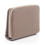 Saint Laurent Paris Bifold Wallet Rive Gauche Gray Leather Compact Full — view 2