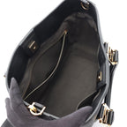 Fendi Handbag FF Tote Small 2-Way Black Leather Selleria — view 3