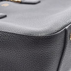 Fendi Handbag FF Tote Small 2-Way Black Leather Selleria — view 7