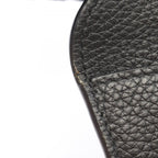 Prada Bifold Wallet Vitello Grain Envelope Black Leather Move — view 6
