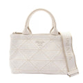 Prada Tote Canapa 2-Way Natural Canvas