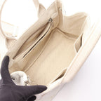 Prada Tote Canapa 2-Way Natural Canvas — view 3