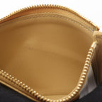 Loewe Coin Case Puzzle Card Holder Mustard White Leather — view 5