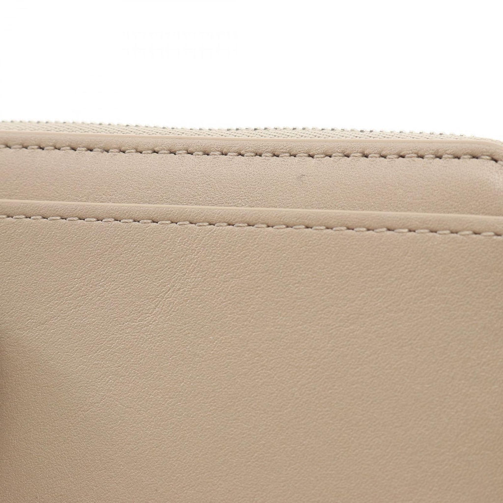Loewe Coin Case Zip Purse Cles I Plum Leather — view 9