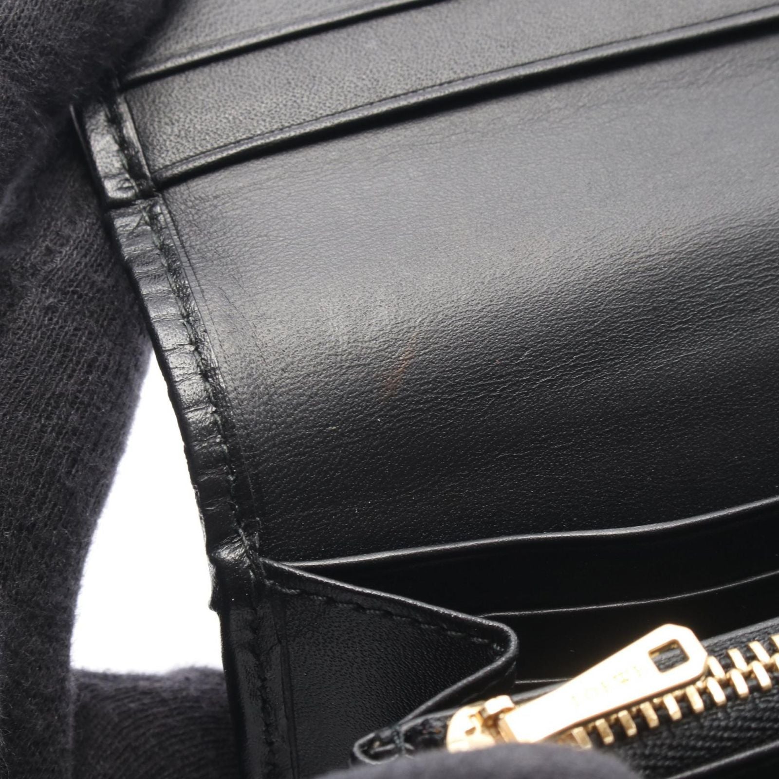 Loewe Bifold Wallet Anagram Black Leather — view 6