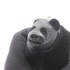 Loewe Coin Case Panda Purse Black Leather Suede — view 6