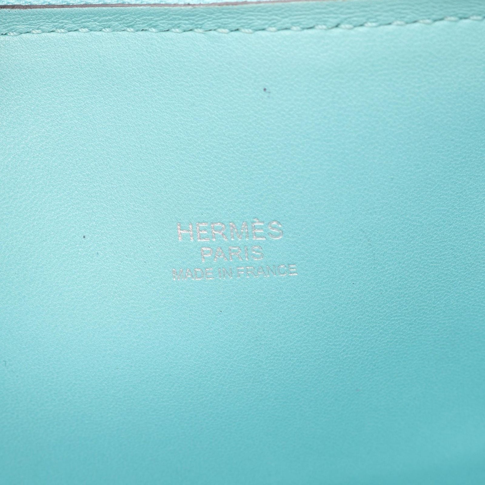 Hermes Handbag Bolide 31 2-Way Blue Leather Atoll — view 4