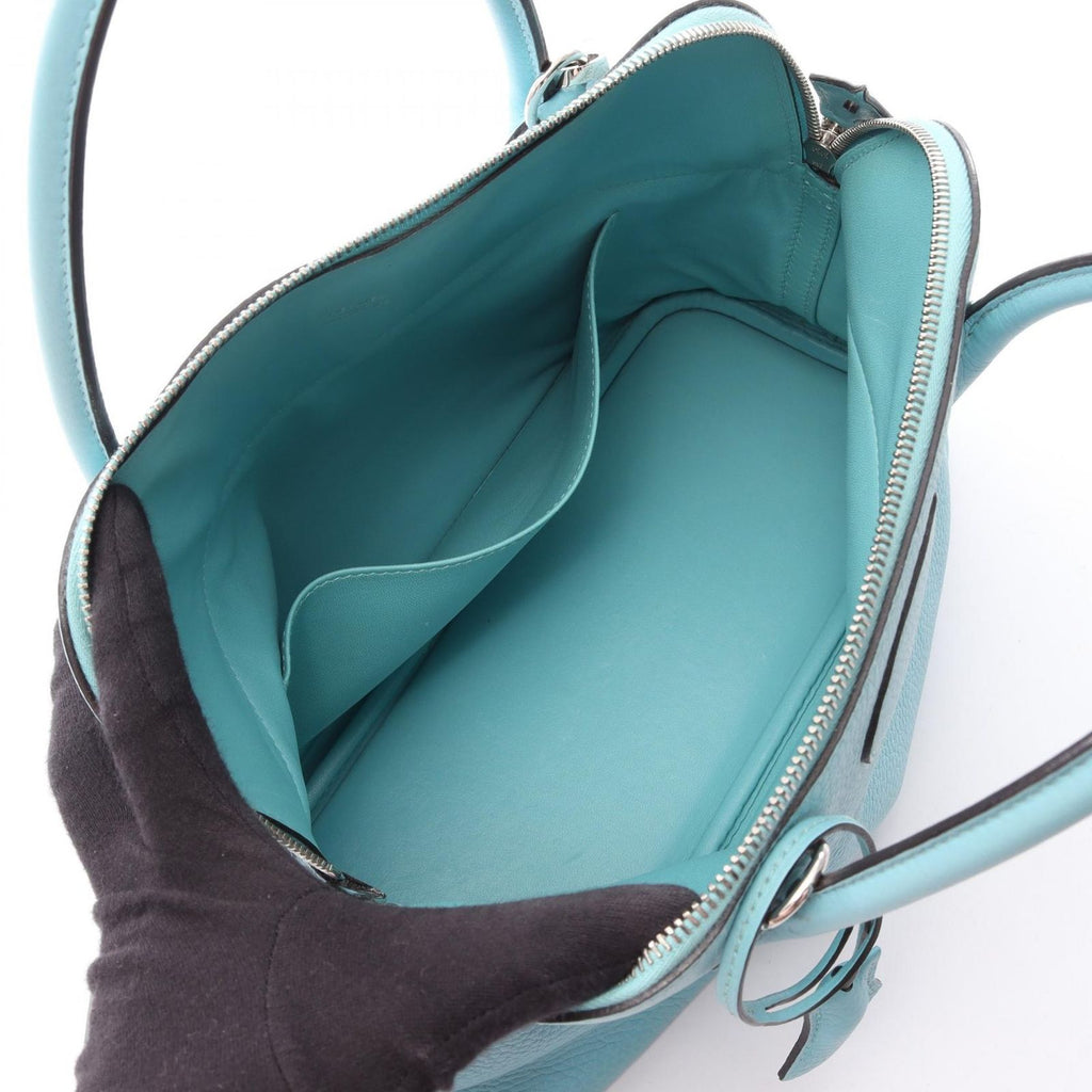 Hermes Handbag Bolide 31 2-Way Blue Leather Atoll — view 3