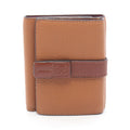 Loewe Trifold Wallet Brown Leather