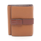 Loewe Trifold Wallet Brown Leather