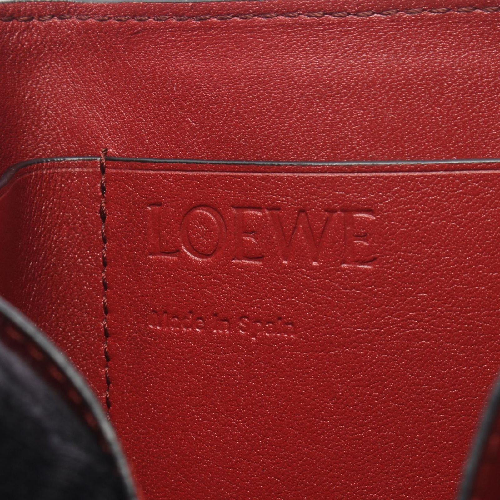 Loewe Trifold Wallet Brown Leather — view 5