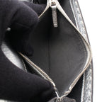 Fendi Bifold Wallet Peekaboo Selleria Silver Leather — view 6