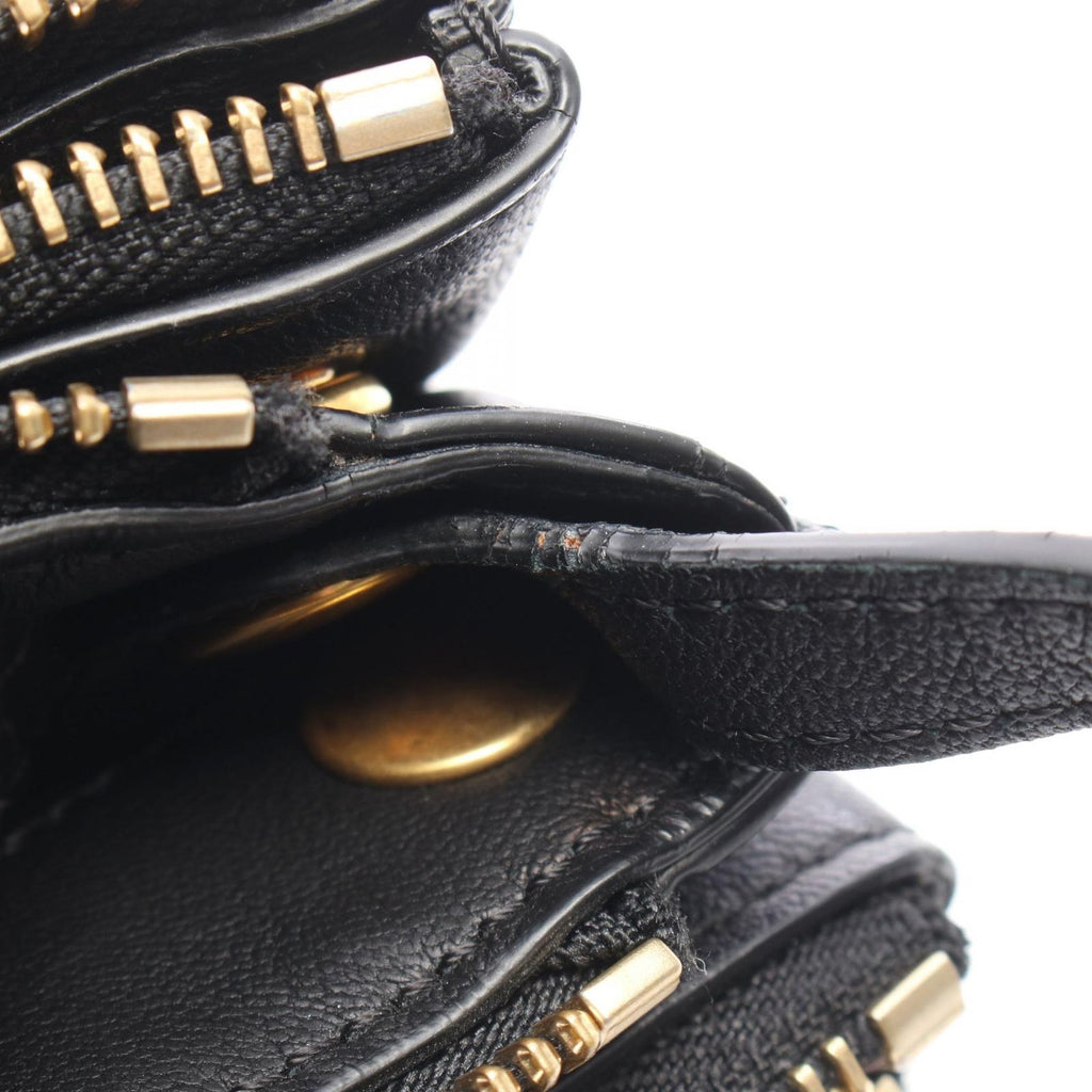 Celine Shoulder Bag Trio Large Black Leather — view 8