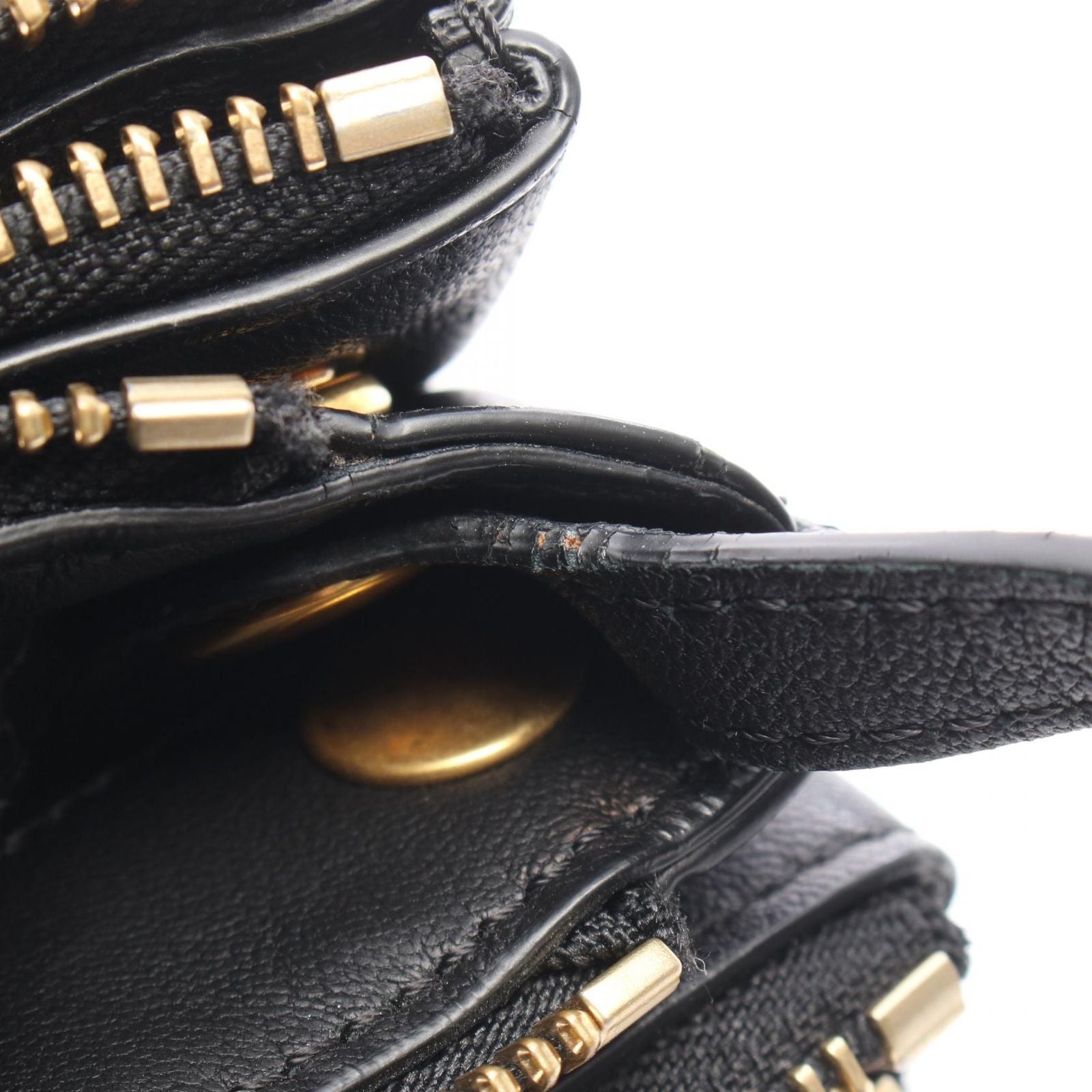 Celine Shoulder Bag Trio Large Black Leather — view 8