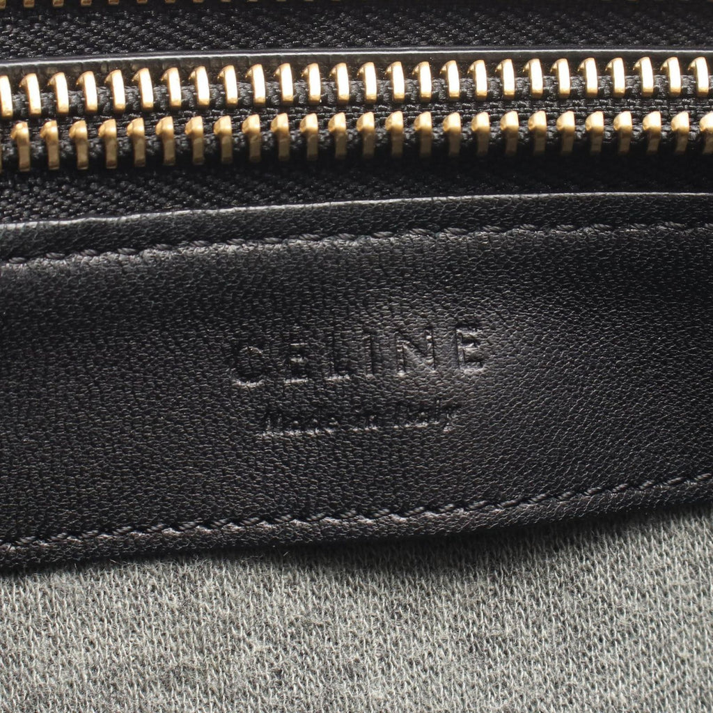Celine Shoulder Bag Trio Large Black Leather — view 4