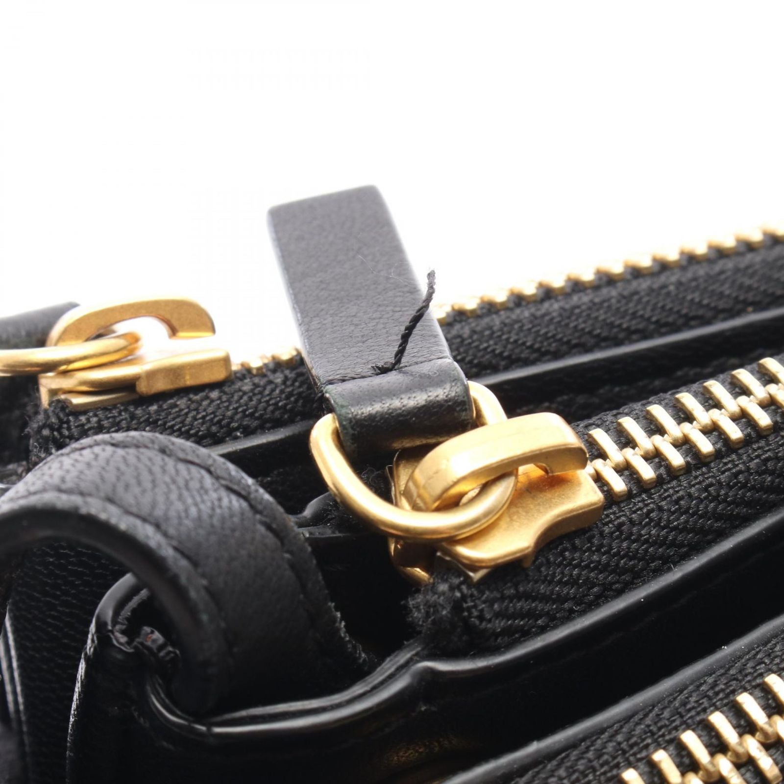 Celine Shoulder Bag Trio Large Black Leather — view 9