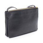 Celine Shoulder Bag Trio Large Black Leather — view 2