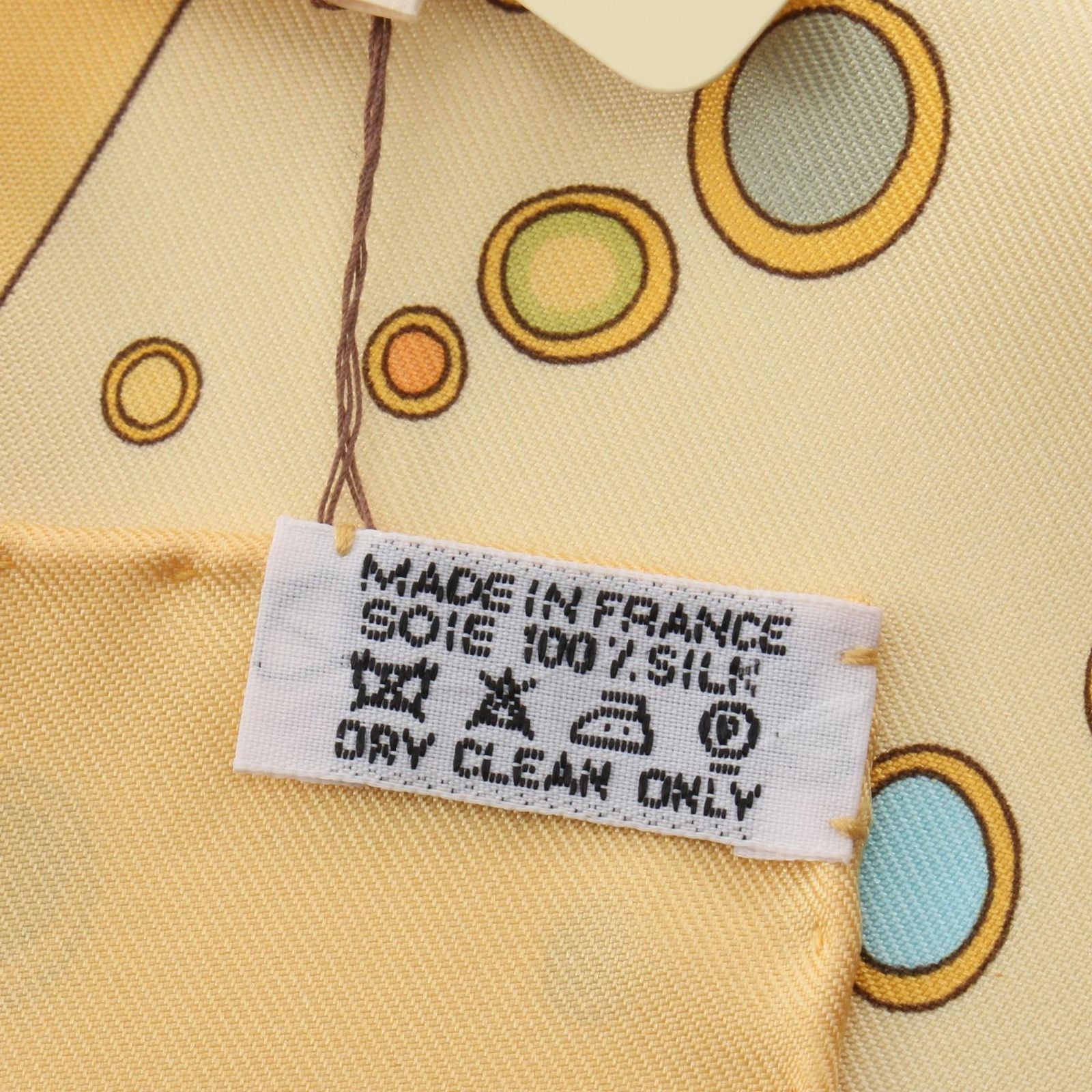 Hermes Scarf Carre 90 a Contre Courant Silk — view 3