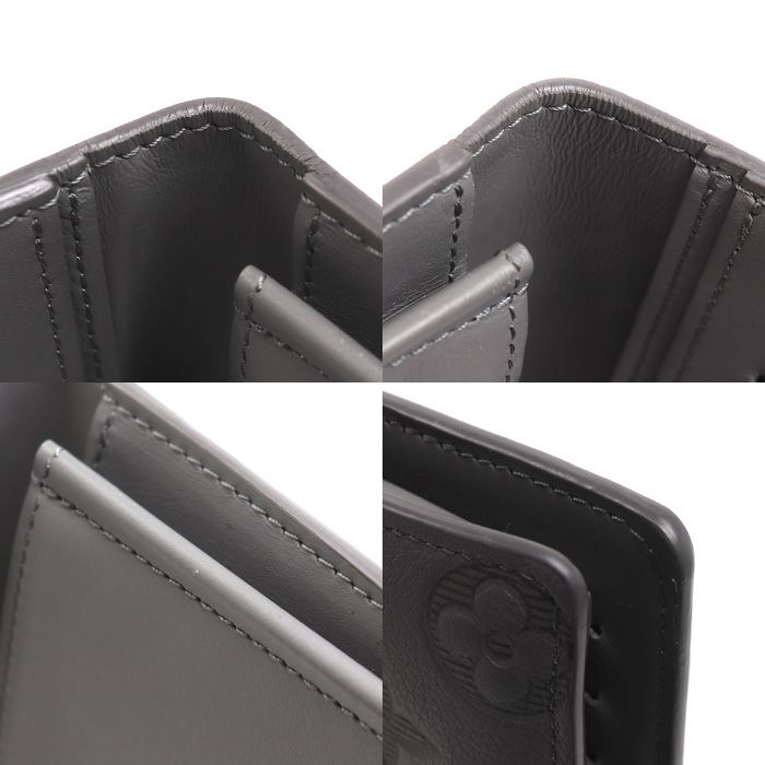 Louis Vuitton Portefeuille Brazza Wallet Monogram Shadow Gray — view 7