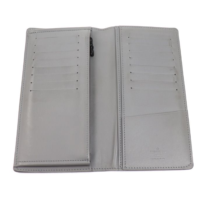 Louis Vuitton Portefeuille Brazza Wallet Monogram Shadow Gray — view 3