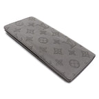 Louis Vuitton Portefeuille Brazza Wallet Monogram Shadow Gray — view 2