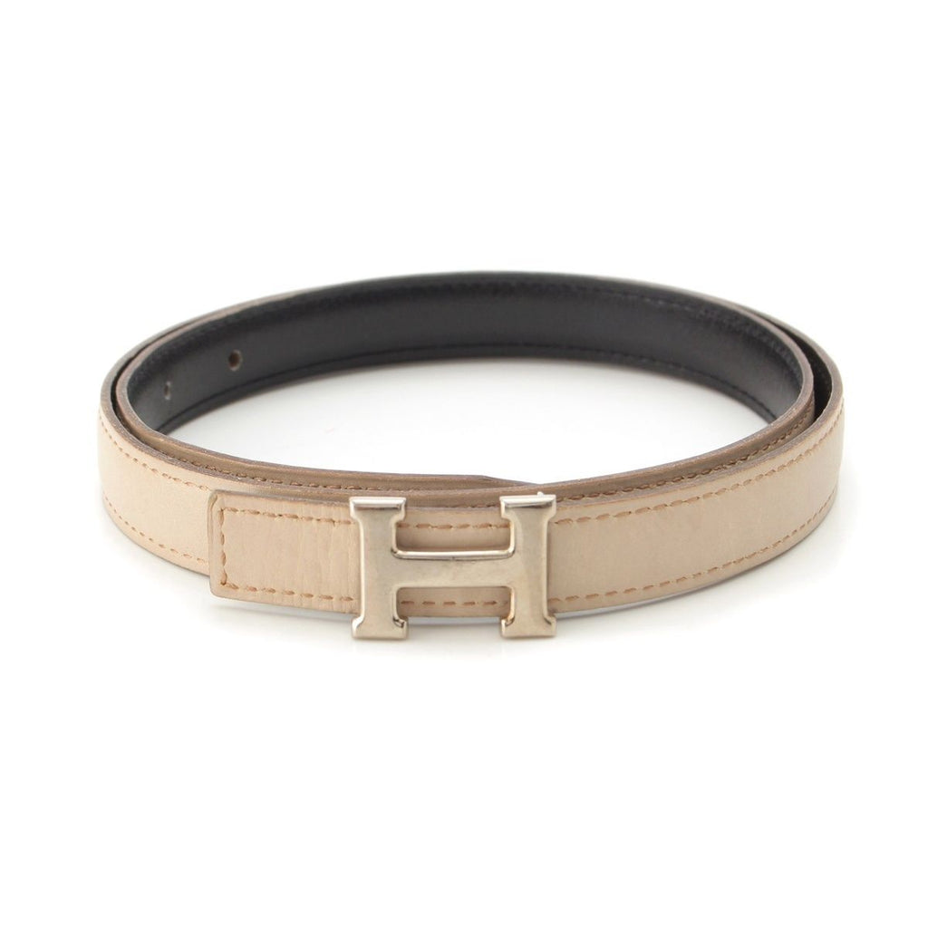 Hermes Constance Leather Motif Belt
