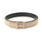 Hermes Constance Leather Motif Belt