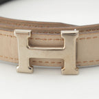 Hermes Constance Leather Motif Belt — view 3