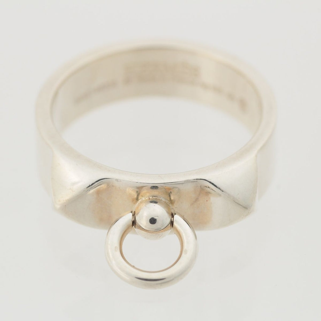 Hermes Collier de Chien PM Ring Silver — view 2