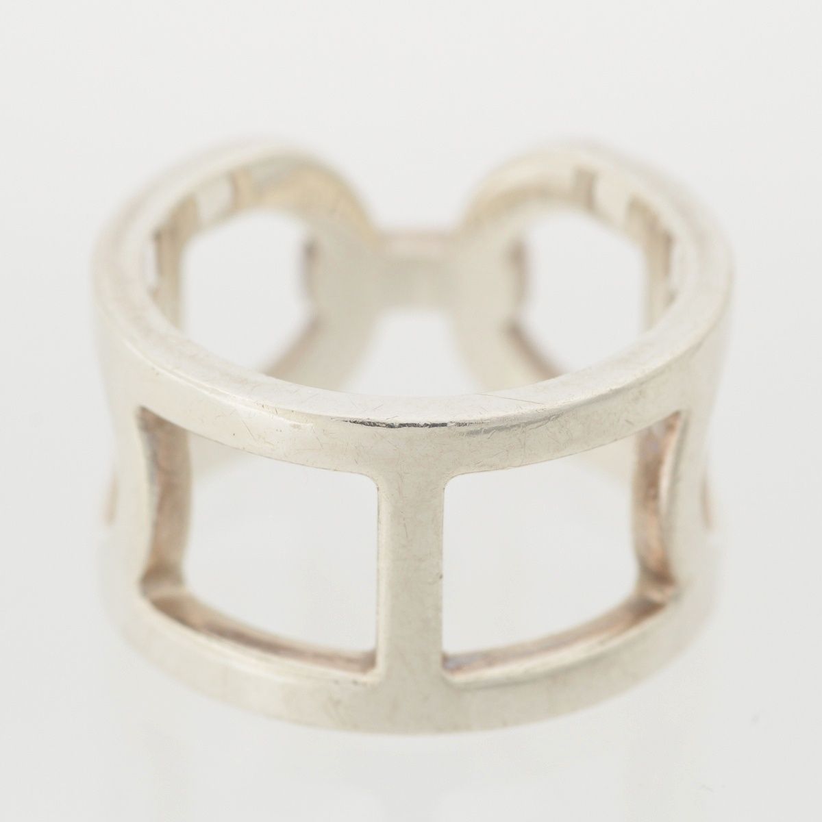 Hermes Chaine D'ancre MM Ring Silver — view 2