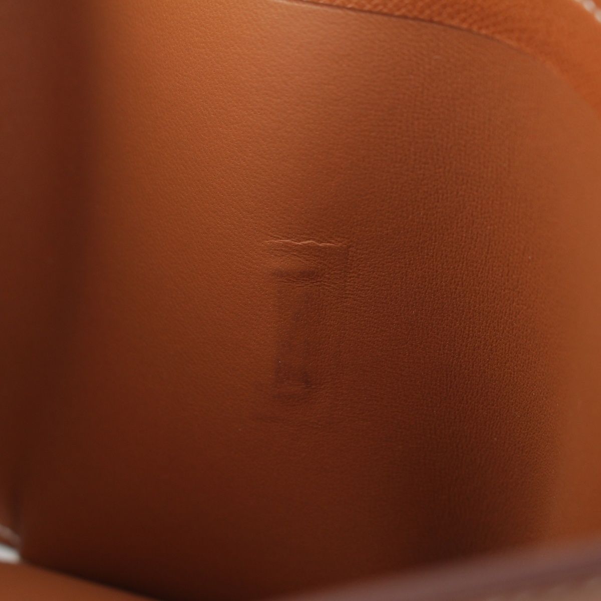 Hermes Bearn Combination Veau Epsom Compact Wallet Trifold Gold — view 9