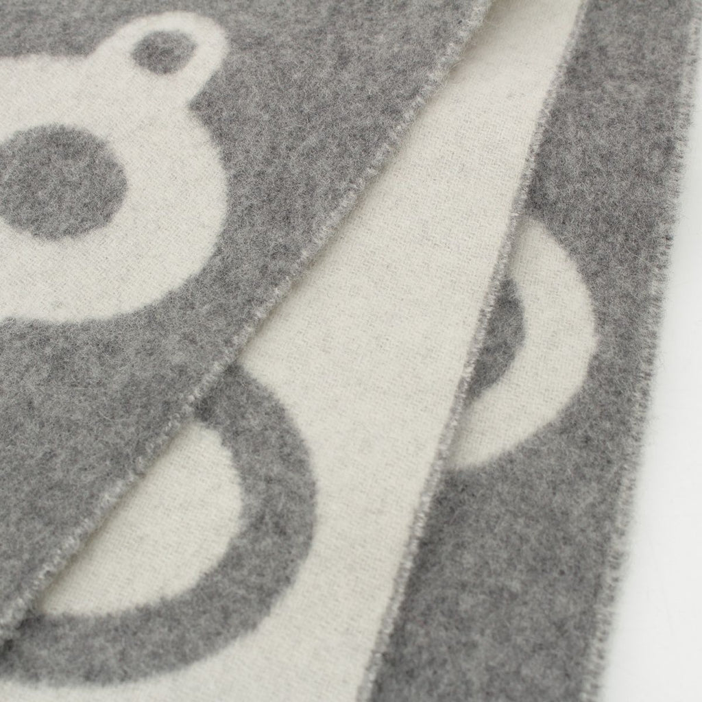 Hermes Cashmere Kazak Keys Collection Scarf Gray — view 7