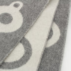 Hermes Cashmere Kazak Keys Collection Scarf Gray — view 7