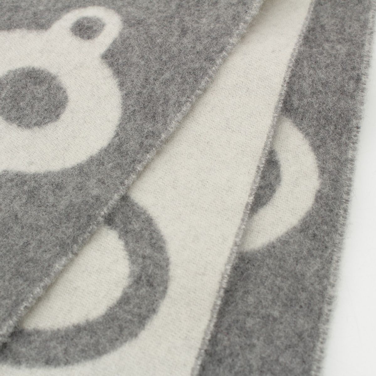 Hermes Cashmere Kazak Keys Collection Scarf Gray — view 7