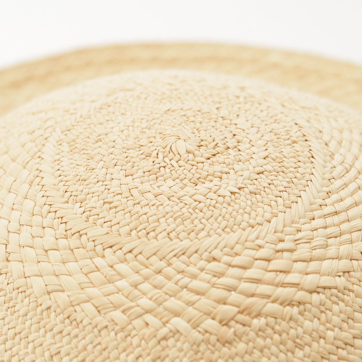 Hermes Straw Hat Soled Beige Yellow 57 — view 5