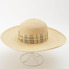 Hermes Straw Hat Soled Beige Yellow 57 — view 3