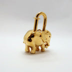 Hermes Heaven Cadena Charm Elephant Gold Small Keychain — view 4