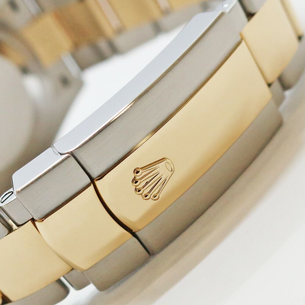 Rolex Ten Polished Datejust 41 Black Diamond SS YG Automatic Winding Watch — view 6