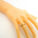 Tiffany & Co Ring Dots 18k Yellow Gold Platinum Diamond — view 6