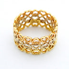 Tiffany & Co Ring Crown of Heart 18k Yellow Gold 18k White 18k Pink — view 3