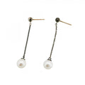 Tiffany & Co Earrings Ziegfeld 925 Sterling Silver Pearl