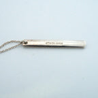 Tiffany & Co Necklace Narrow Bar Silver — view 7