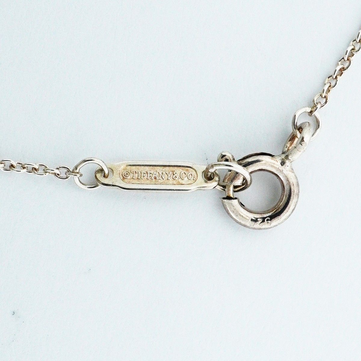 Tiffany & Co Necklace Narrow Bar Silver — view 4