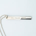 Tiffany & Co Necklace Narrow Bar Silver — view 6