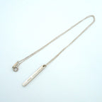 Tiffany & Co Necklace Narrow Bar Silver — view 3