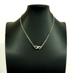 Tiffany & Co Necklace Infinity Double Chain Silver — view 6